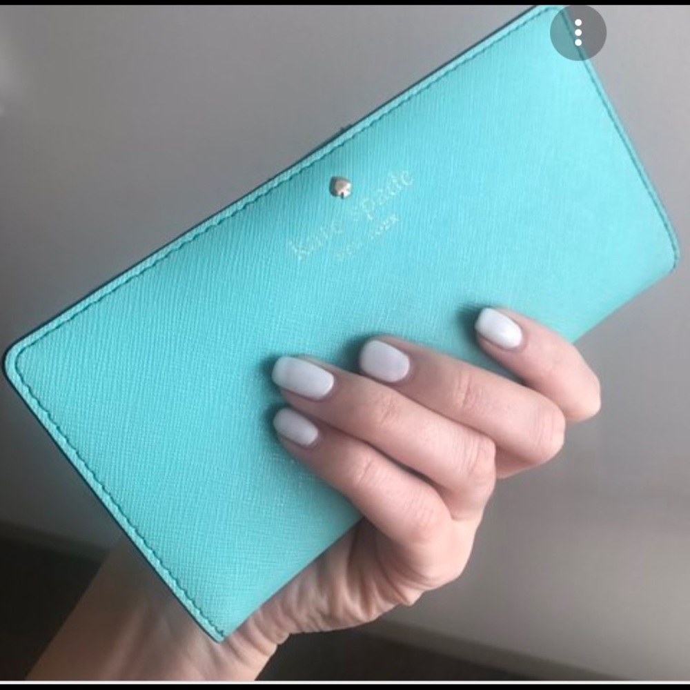 Blue Kate Spade Wallet
